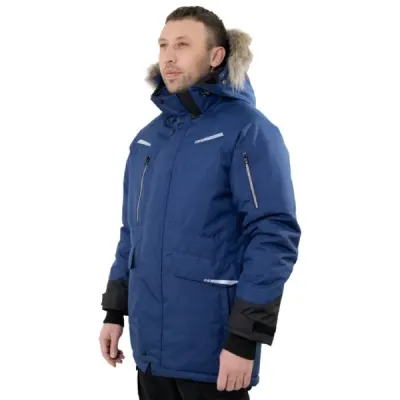 Парка мужская зимняя Brodeks KW 215 plus, синий