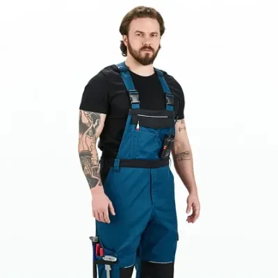 Полукомбинезон FORMA WorkLine WR05 синий-черный