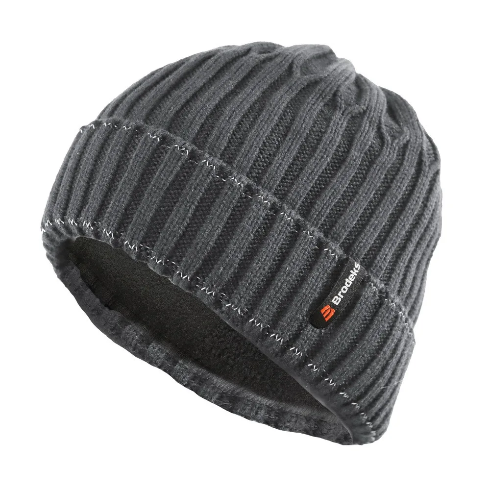 Шапка Brodeks Fleece Lining, темно-серый