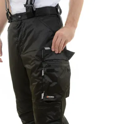 Брюки мужские зимние Brodeks KW 304, черный
