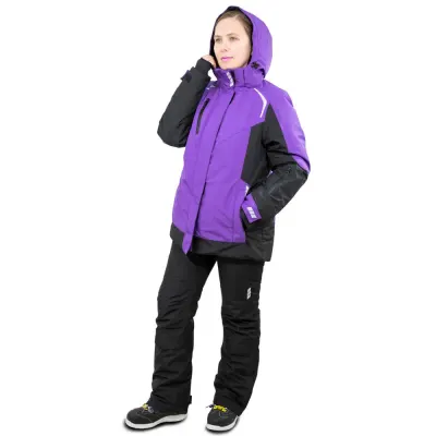 Куртка женская зимняя Brodeks KW 208, фиолетовый