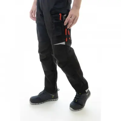 Брюки мужские летние Brodeks KS 302, черный