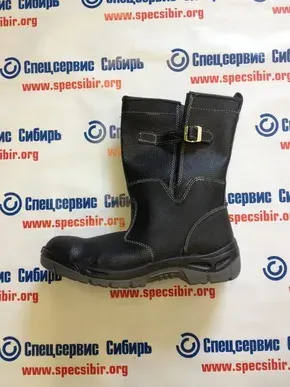Сапоги кожаные ПУ/ПУ