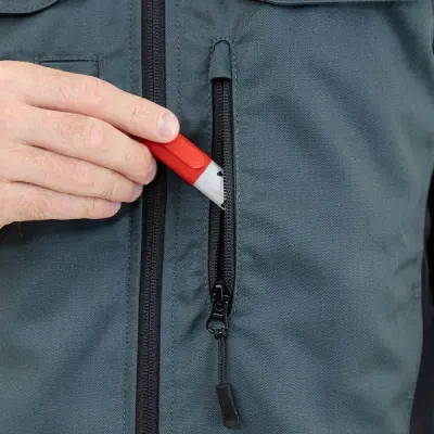 Куртка мужская летняя Brodeks KS 202, хвойный/черный