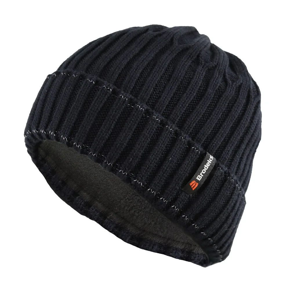 Шапка Brodeks Fleece Lining, темно-синий