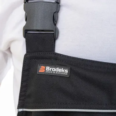 Полукомбинезон мужской летний Brodeks KS 402, черный