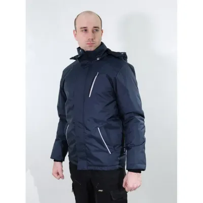 Куртка мужская зимняя Brodeks KW 210, темно-синий