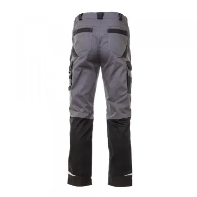 Брюки мужские летние Brodeks KS 302, серый/черный
