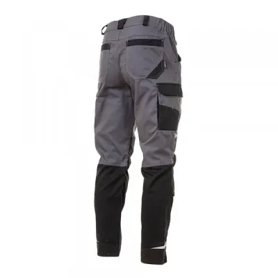 Брюки мужские летние Brodeks KS 302, серый/черный