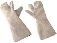 Краги спилковые 3-х палые
