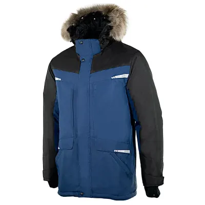 Парка мужская зимняя Brodeks KW 205 PLUS, синий/черный