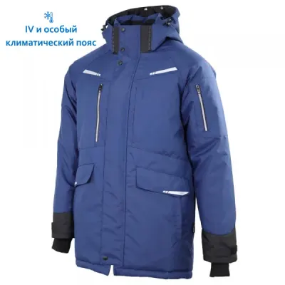 Парка мужская зимняя Brodeks KW 215, синий