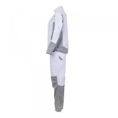 Женский рабочий костюм Brodeks KS 228 + KS 328, белый/серый