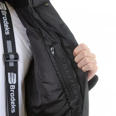 Куртка мужская зимняя Brodeks KW 206, черный