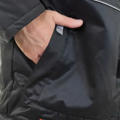 Куртка мужская зимняя Brodeks KW 206, черный
