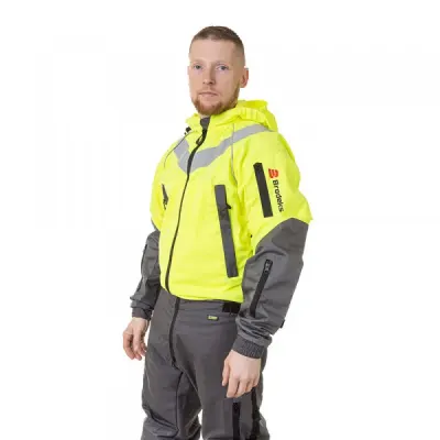 Комбинезон BRODEKS KS 503, желтый/серый