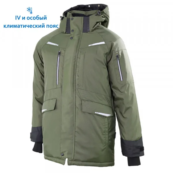 Парка мужская зимняя Brodeks KW 215, хаки