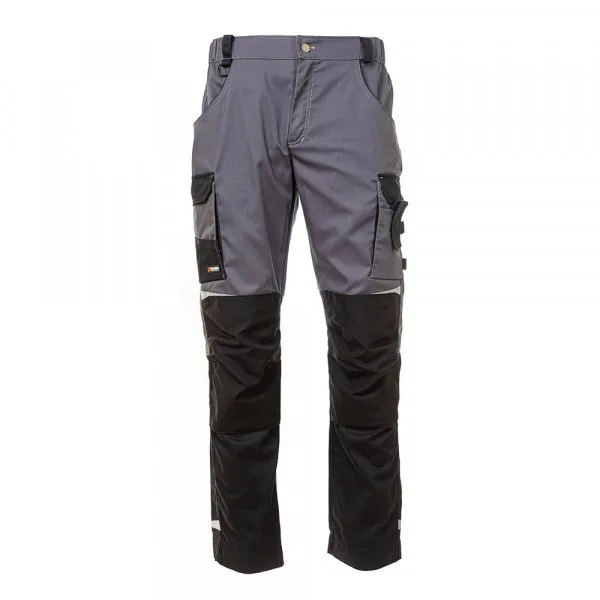 Брюки мужские летние Brodeks KS 302, серый/черный