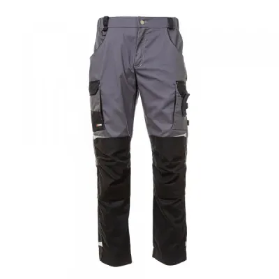 Брюки мужские летние Brodeks KS 302, серый/черный