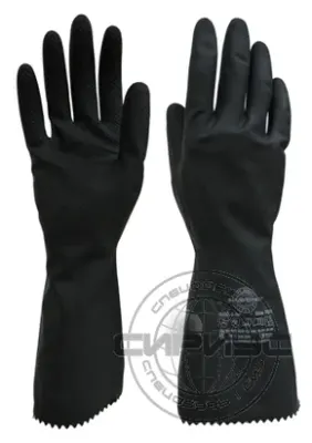 Перчатки "КЩС-2-SP" р.S,M,L,XL (латекс, толщ.0,35мм,дл.300мм.)