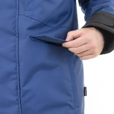 Парка мужская зимняя Brodeks KW 215, синий