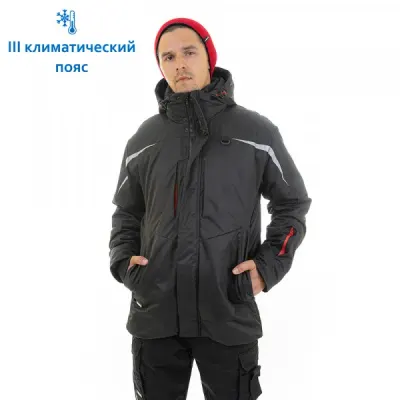 Зимняя рабочая куртка KW 231, черный
