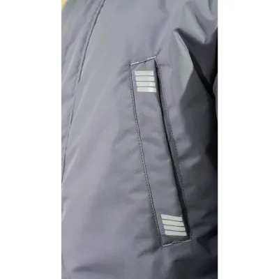 Куртка - парка мужская зимняя Brodeks KW 204 PLUS, серый