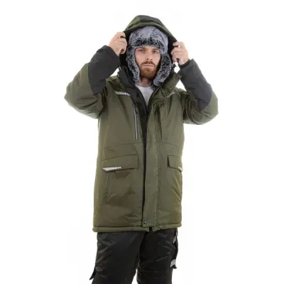 Парка мужская зимняя Brodeks KW 215, хаки