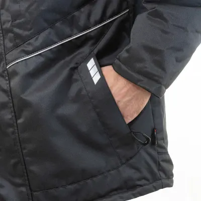 Куртка мужская зимняя Brodeks KW 206, черный