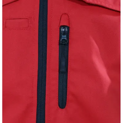 Куртка мужская летняя Brodeks KS 202, красный/черный