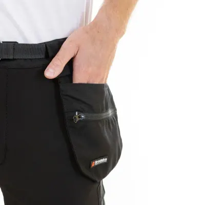 Брюки летние рабочие Brodeks KS 310 стрейч, черный