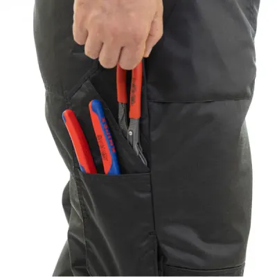 Полукомбинезон мужской зимний Brodeks KW 403, черный