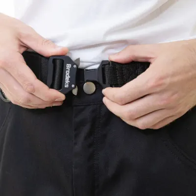 Брюки мужские летние Brodeks KS 302, черный