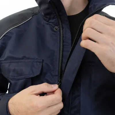 Куртка мужская летняя Brodeks KS 203, синий/черный