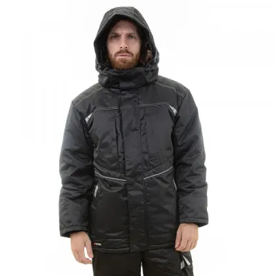 Куртка мужская зимняя Brodeks KW 206, черный