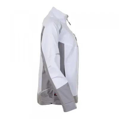 Куртка женская рабочая Brodeks KS 228, белый/серый
