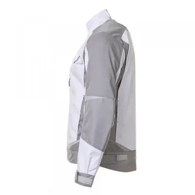 Куртка мужская летняя Brodeks KS 202, белый/серый