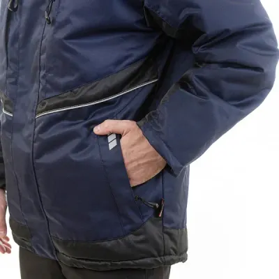 Куртка мужская зимняя Brodeks KW 206, синий/черный