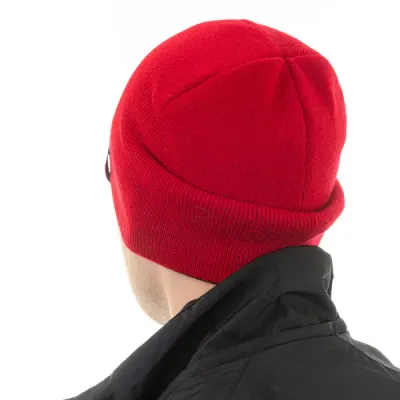 Шапка Brodeks Bicolor, красный / черный