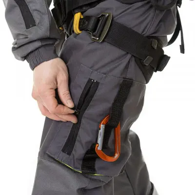 Комбинезон BRODEKS KS 503, желтый/серый