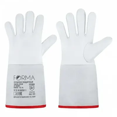 Перчатки защитные FORMA BC06 белый