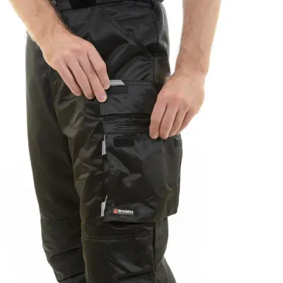 Брюки мужские зимние Brodeks KW 304, черный