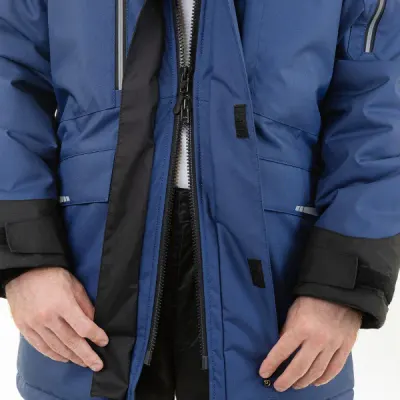 Парка мужская зимняя Brodeks KW 215, синий
