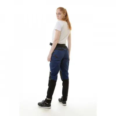Брюки женские рабочие Brodeks KS 328, синий/черный