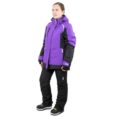Куртка женская зимняя Brodeks KW 208, фиолетовый