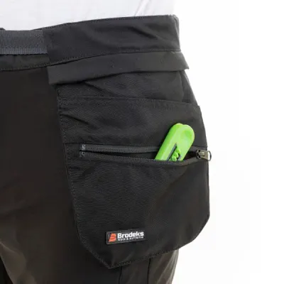 Брюки летние рабочие Brodeks KS 310 стрейч, черный
