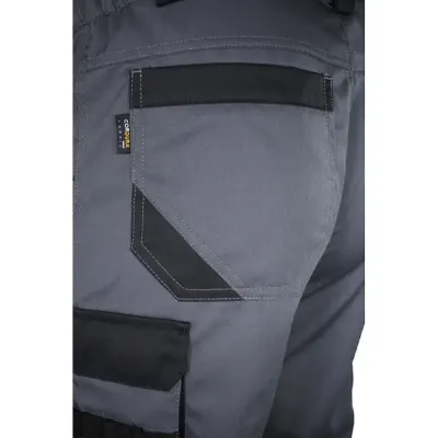 Брюки мужские летние Brodeks KS 302, серый/черный