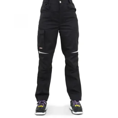 Женский рабочий костюм Brodeks KS 228 + KS 328, черный