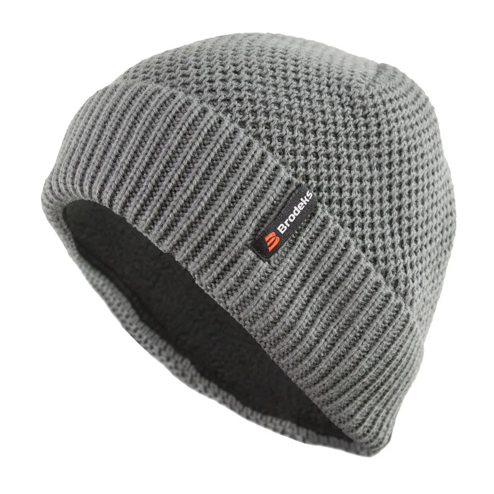Шапка Brodeks Fleece Warming, серый