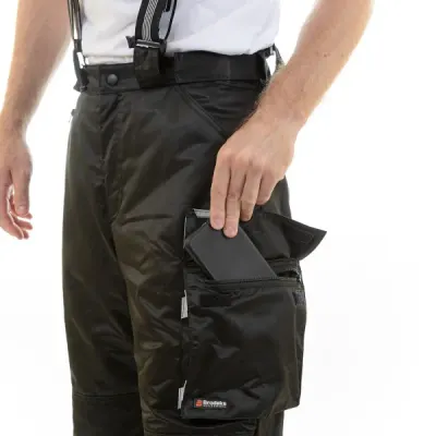 Брюки мужские зимние Brodeks KW 304, черный
